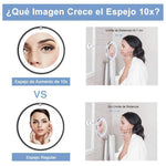 Cargar imagen en el visor de la galería, Espejo De Aumento Con Luz Adecuada Para Maquillaje Con Alta Precisión
