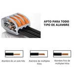 Cargar imagen en el visor de la galería, Bloque de terminales de conector de cable universal para cableado rápido (10 Piezas)
