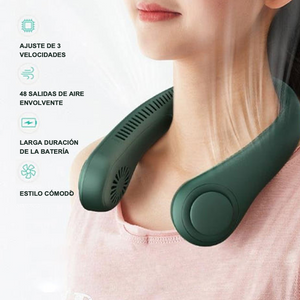 【Compre 2 Envío Gratis】 Nuevo Ventilador de Cuello Portátil