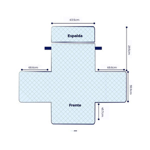 Cubierta de Silla Acolchada Universal