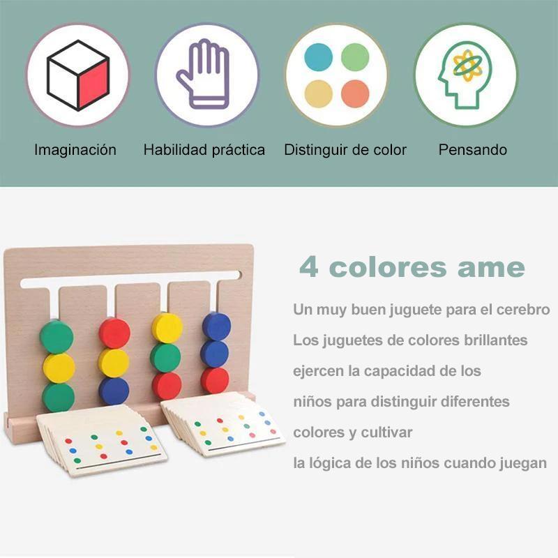 Juego de cuatro colores