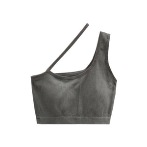 Chaleco de mujer con cuello halter