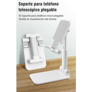 Soporte de escritorio plegable para móviles