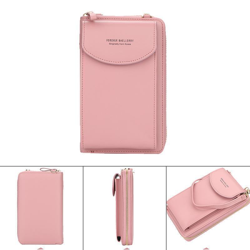 Bolso de hombro de teléfono multifuncional para mujer