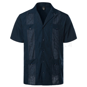 Camisa business multibolsillos hombre