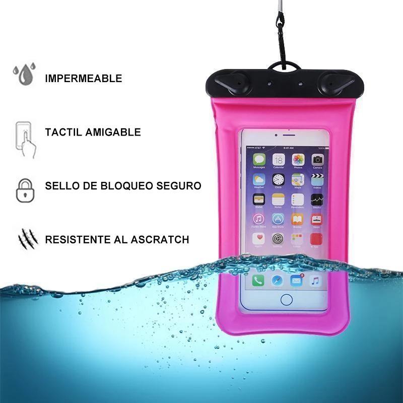 Funda flotante impermeable para teléfono