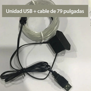 Luz ambiental LED 4 en 1 para automóviles