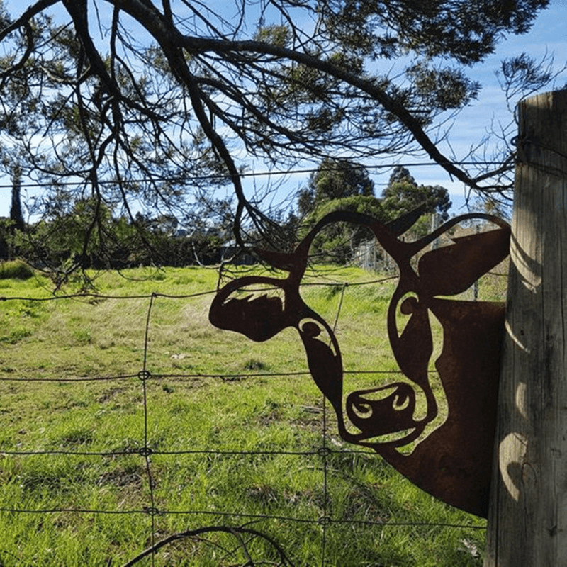 Decoración al aire libre del arte del metal de la granja