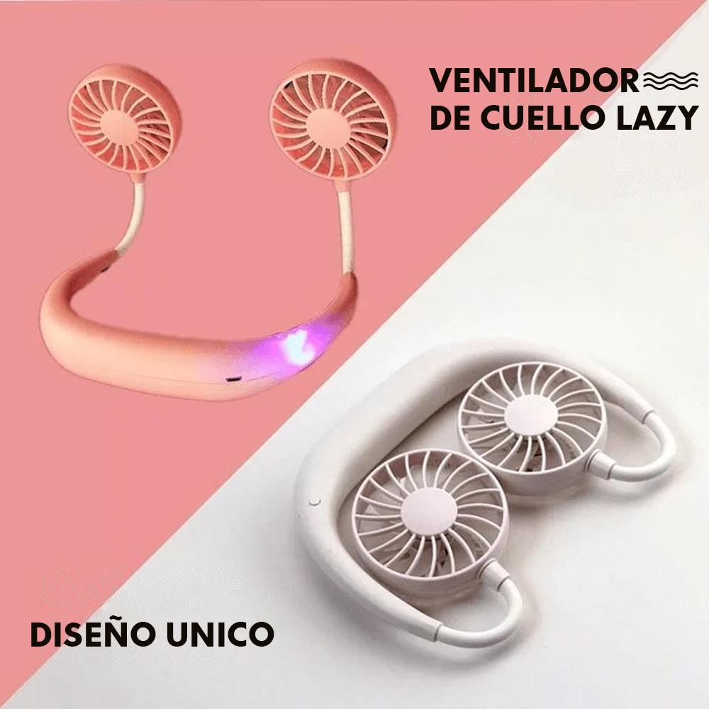 Mini ventiladores de cuello recargables