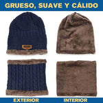 Cargar imagen en el visor de la galería, Gorro cálido con bufanda
