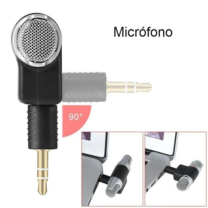 Mini grabadora de micrófono estéreo digital portátil