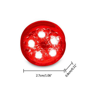 Universal Led luz de señal de advertencia para apertura de puerta de coche(2 piezas)