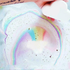 Bomb Sal de baño de baño arcoiris