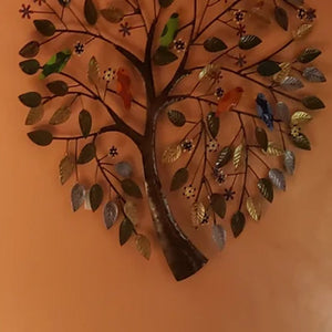 Árbol en forma de corazón hecho a mano