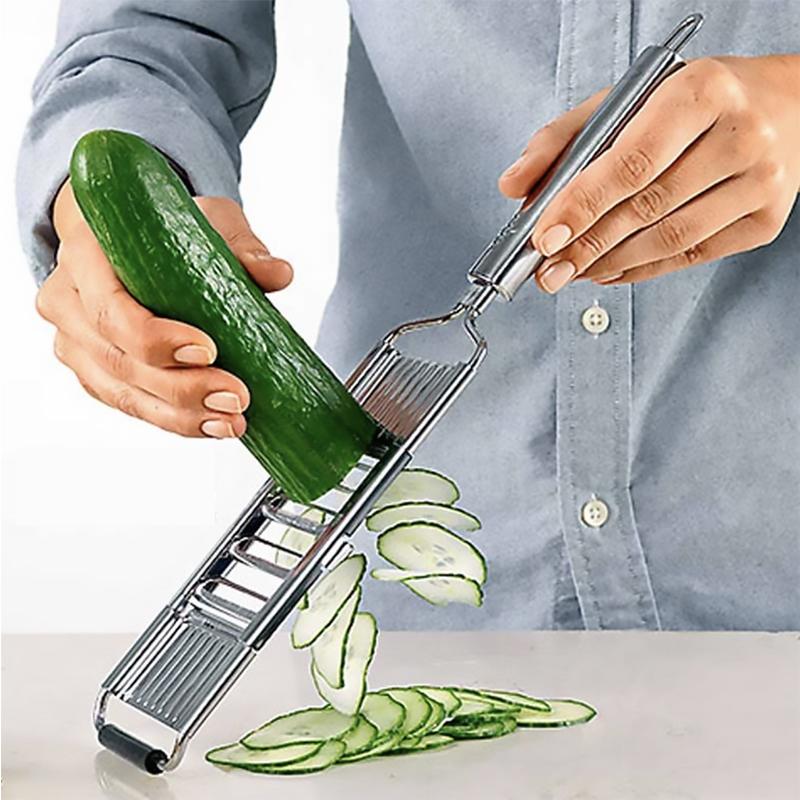 Cortador de verduras multifuncional (contiene 3 cuchillas)