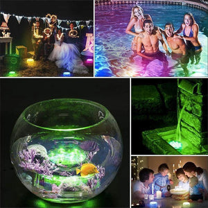 Luces LED sumergibles para piscinas