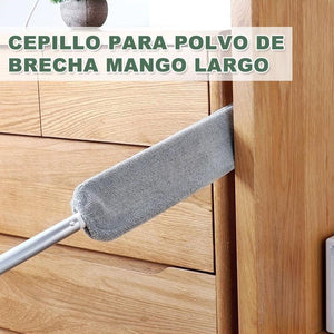 Cepillo para polvo de brecha mango largo