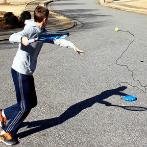 Entrenador de tenis solo