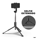 Cargar imagen en el visor de la galería, Selifie Stick bluetooth inalámbrico 3 en 1 inalámbrico/de mano de 3 ejes avanzado
