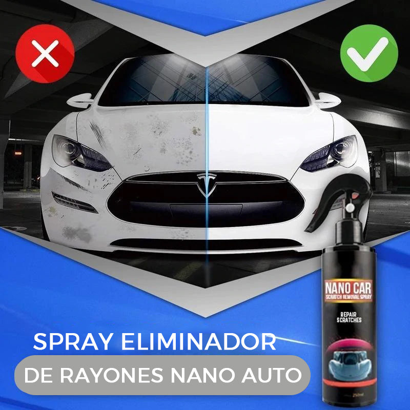 Aerosol nano para rasguños de autos