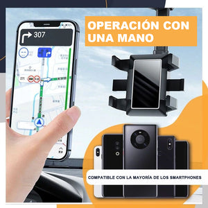 Soporte Para Teléfono Celular Giratorio Y Retráctil